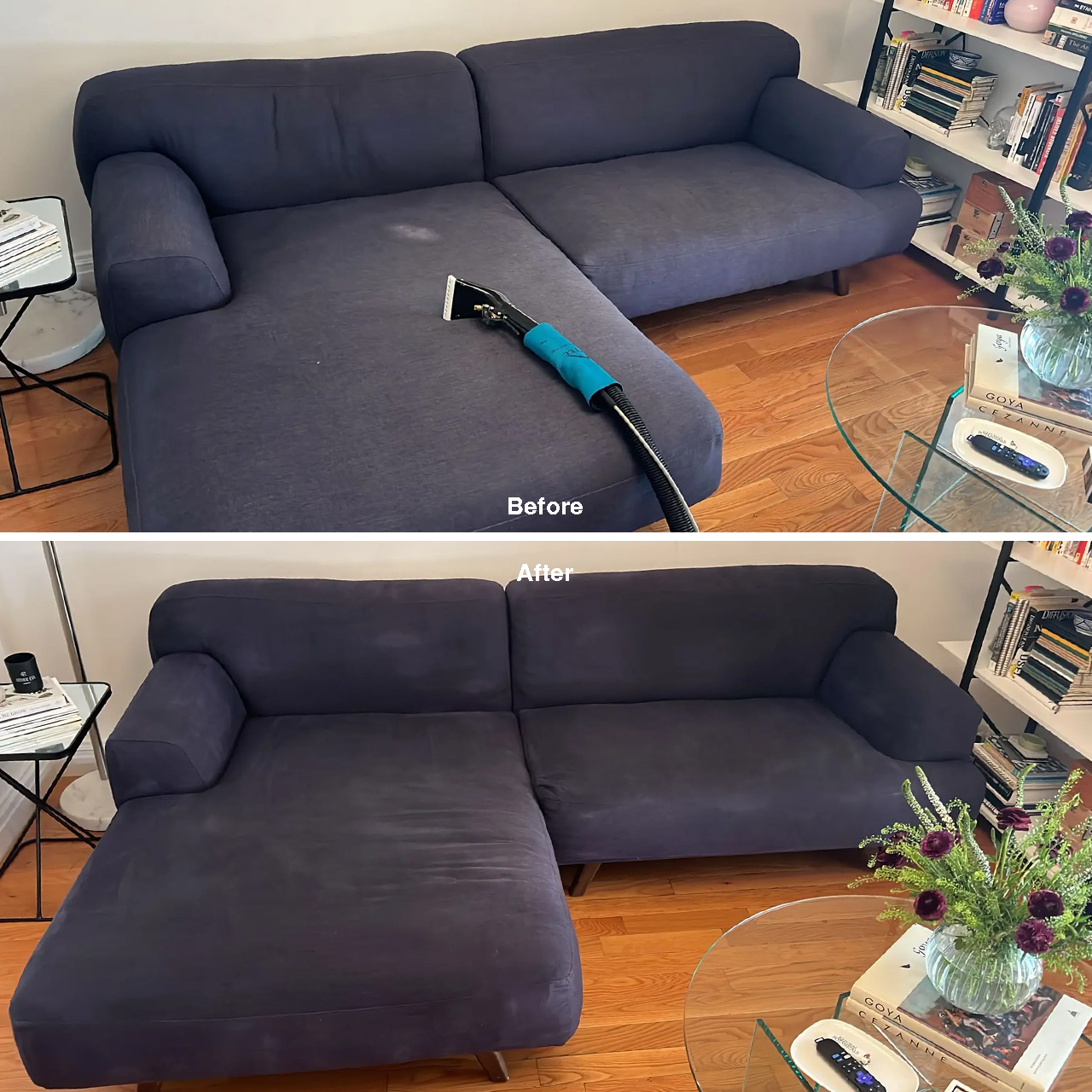 Professional couch cleaning by YourCleanCouch in New York City