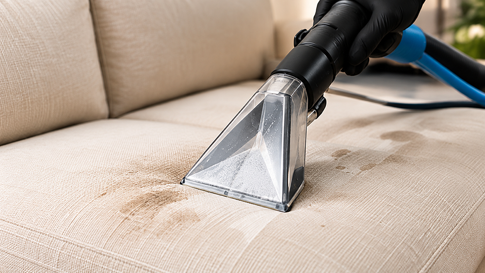 Professional cleaning at YourCleanCouch